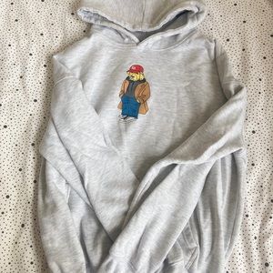 Forever 21 Printed Oversized Hoodie